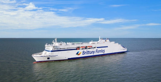 Picture of a ferry at sea