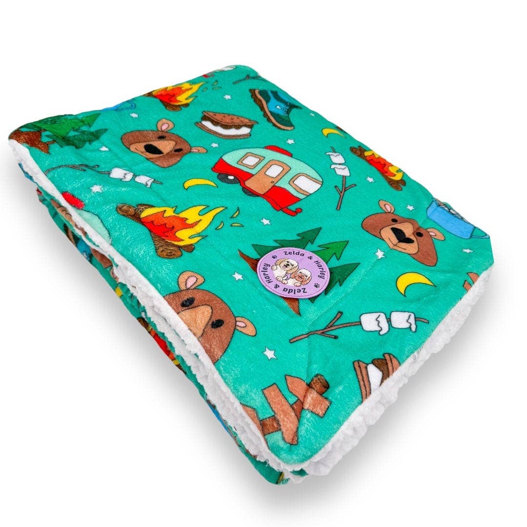 Zelda & Harley - Bark Ranger Dog Blanket