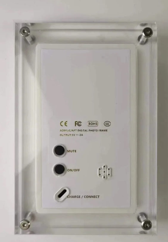 Pet Memorial Acrylic Digital Photo Frame