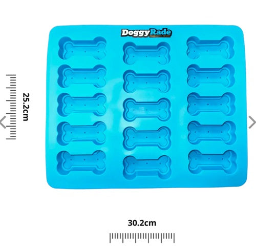 DoggyRade Silicone Bone Mould for Dog Treats. Freeze or Bake.