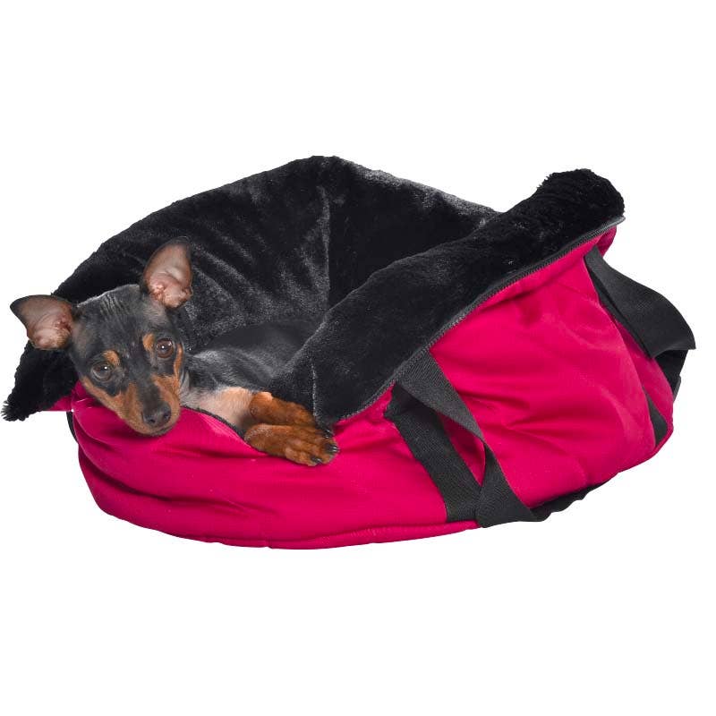 Portable Pet Carrier bag - Strawberry - Small