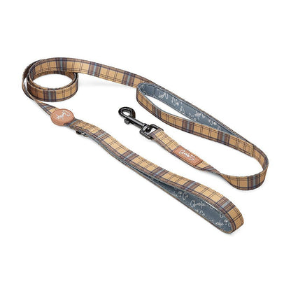 Charlie & Co - Dual Handled Dog Lead - Check Him Out