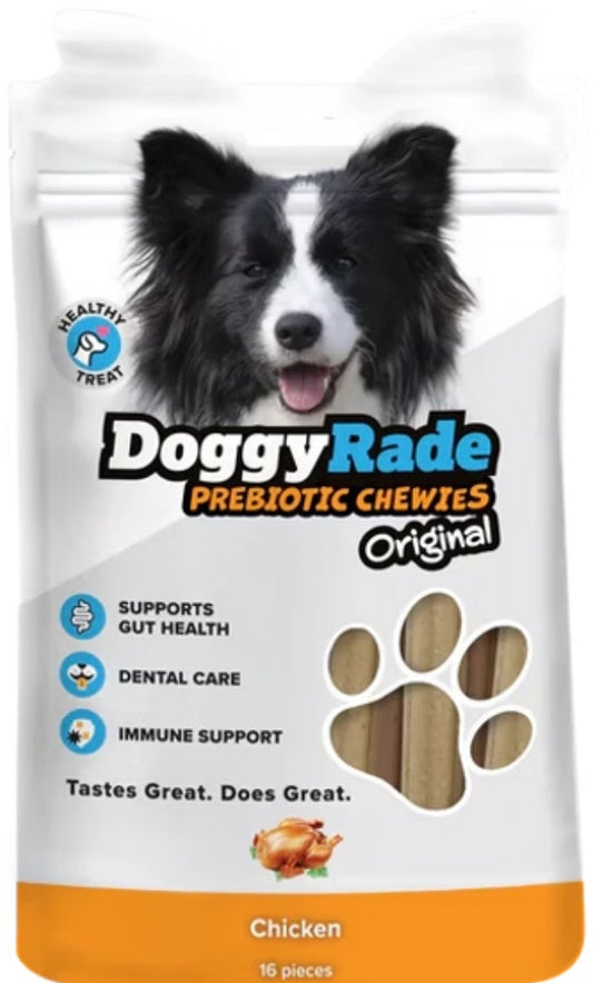 DoggyRade Prebiotic Chewies Original - Chicken 100g