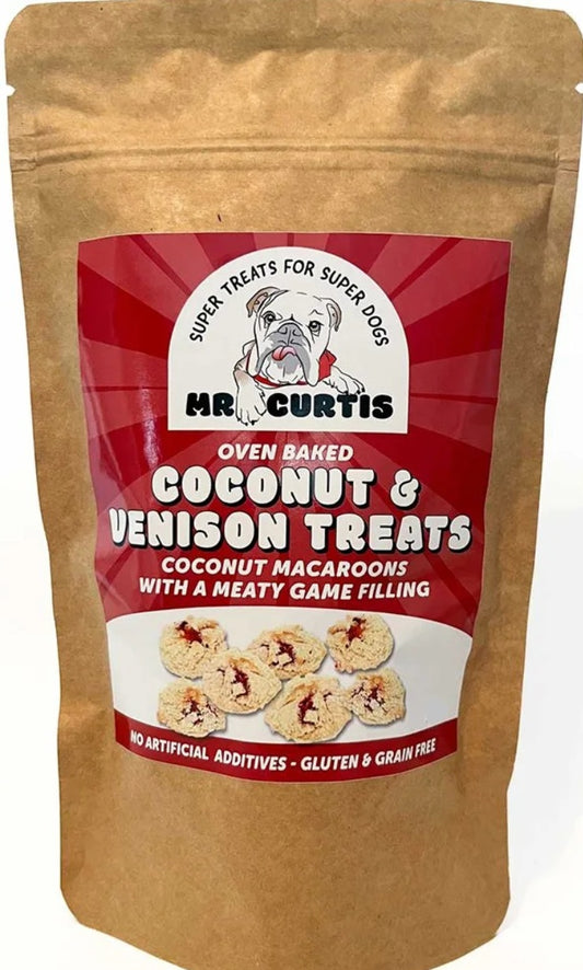 Mr Curtis Coconut and Venison Treats 150g