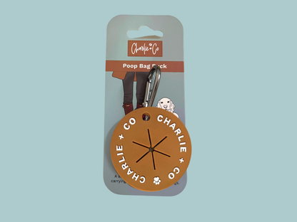 Charlie & Co - Poop Puck, Dog Poop Carrier - BLUE - Blue