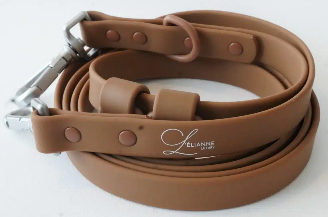 Voyage Multi Leash – Multifunctional Dog Leash - Use 6 x ways - Cognac Brown